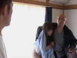 Pissed Old Man Take Out Teen Girl Kihana Rin From Boyfriends Apartment Seconds Before Get Fucked